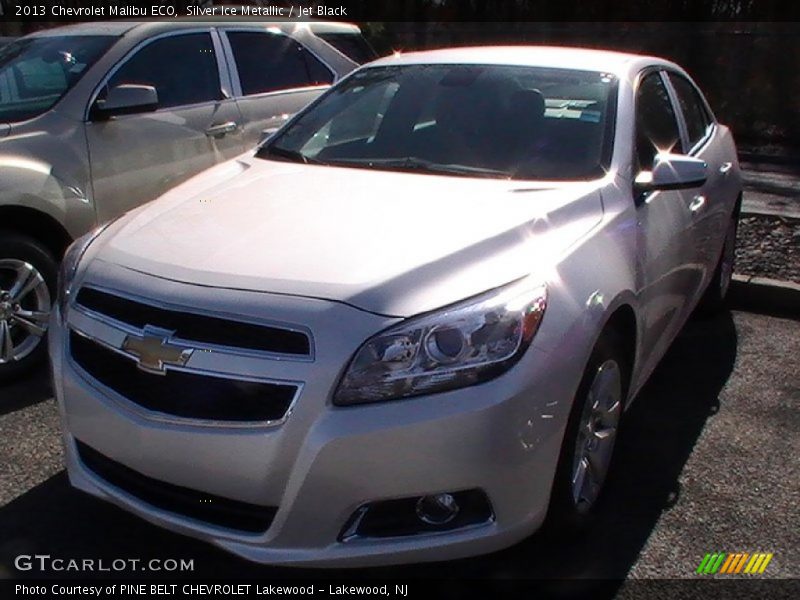 Silver Ice Metallic / Jet Black 2013 Chevrolet Malibu ECO