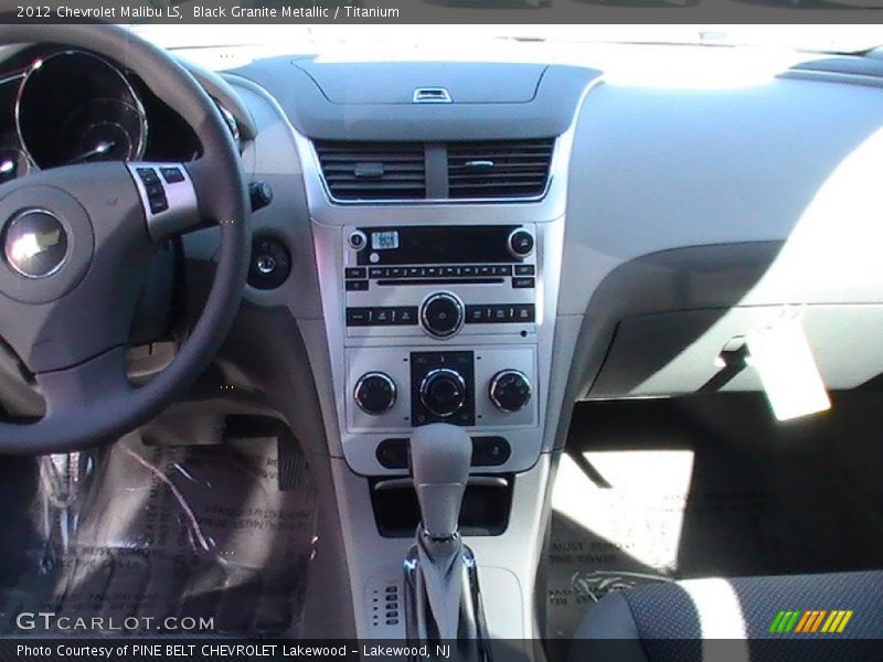 Black Granite Metallic / Titanium 2012 Chevrolet Malibu LS