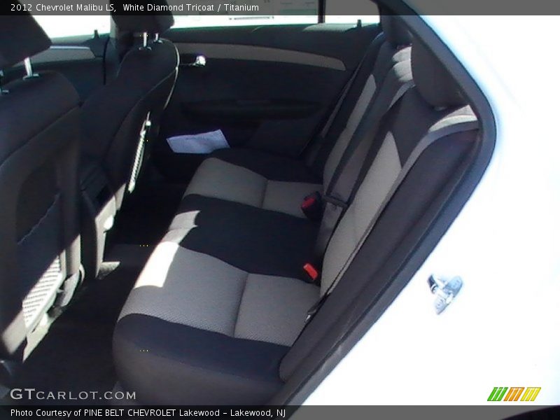 White Diamond Tricoat / Titanium 2012 Chevrolet Malibu LS