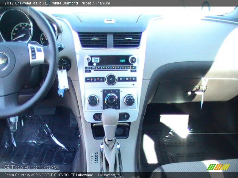 White Diamond Tricoat / Titanium 2012 Chevrolet Malibu LS