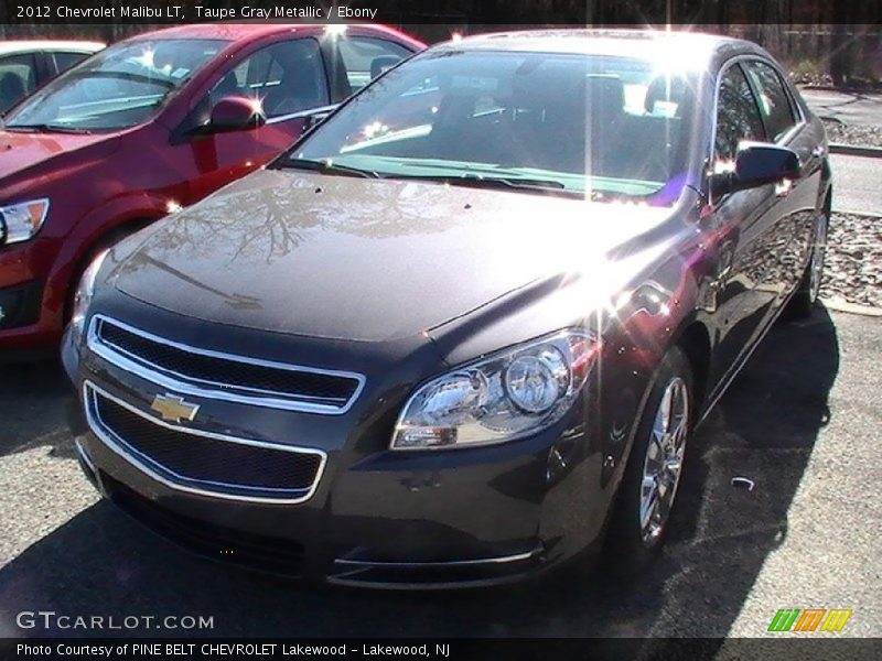 Taupe Gray Metallic / Ebony 2012 Chevrolet Malibu LT