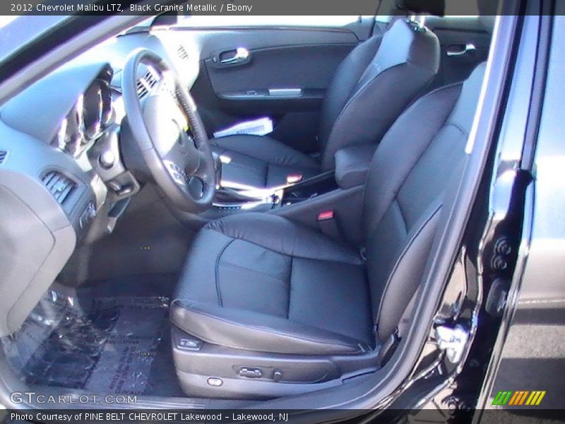 Black Granite Metallic / Ebony 2012 Chevrolet Malibu LTZ