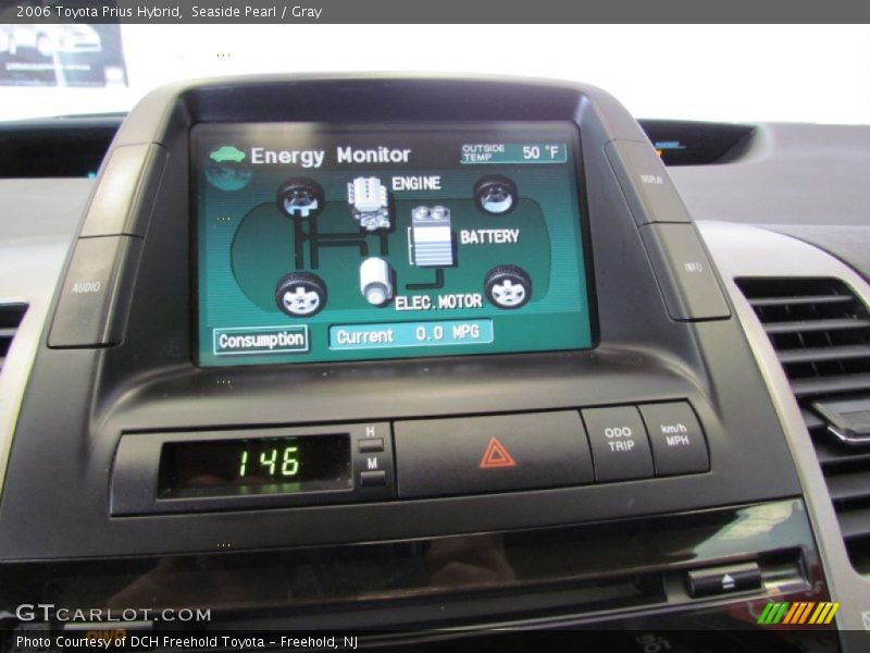 Seaside Pearl / Gray 2006 Toyota Prius Hybrid