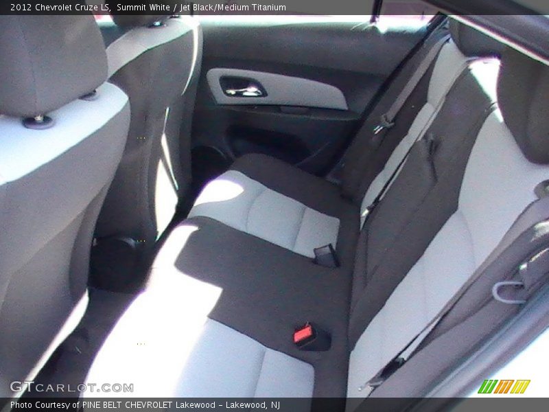 Summit White / Jet Black/Medium Titanium 2012 Chevrolet Cruze LS