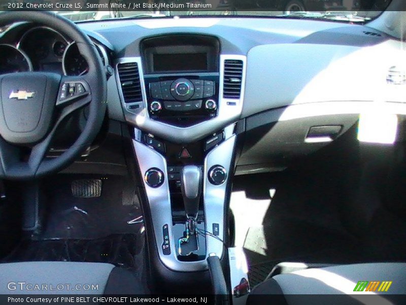 Summit White / Jet Black/Medium Titanium 2012 Chevrolet Cruze LS