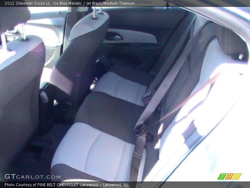 Ice Blue Metallic / Jet Black/Medium Titanium 2012 Chevrolet Cruze LS