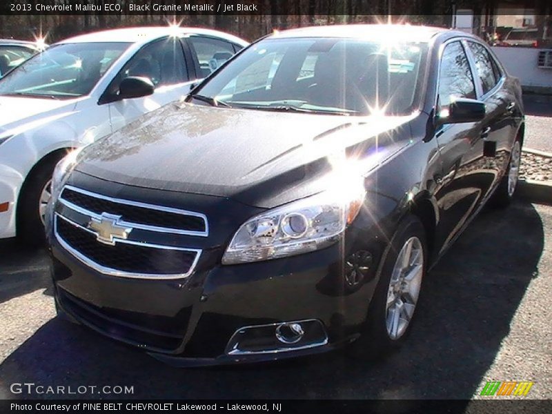Black Granite Metallic / Jet Black 2013 Chevrolet Malibu ECO