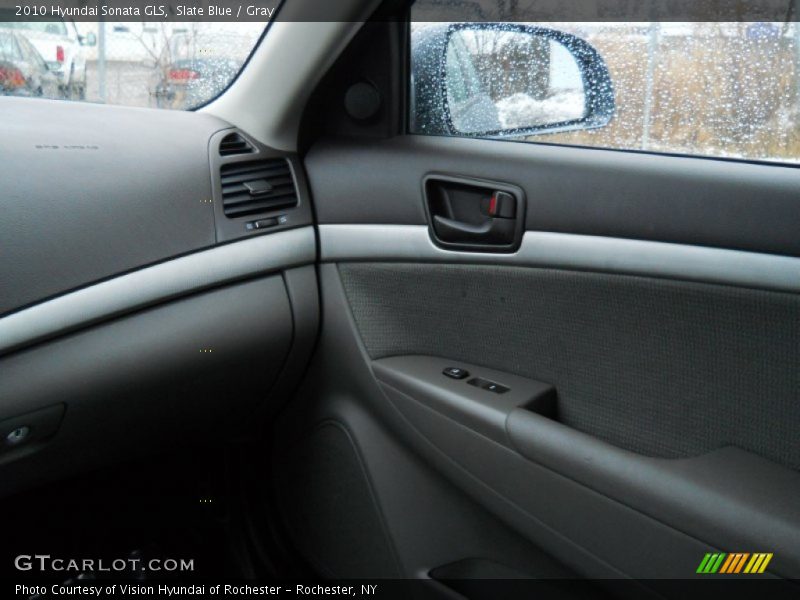Slate Blue / Gray 2010 Hyundai Sonata GLS