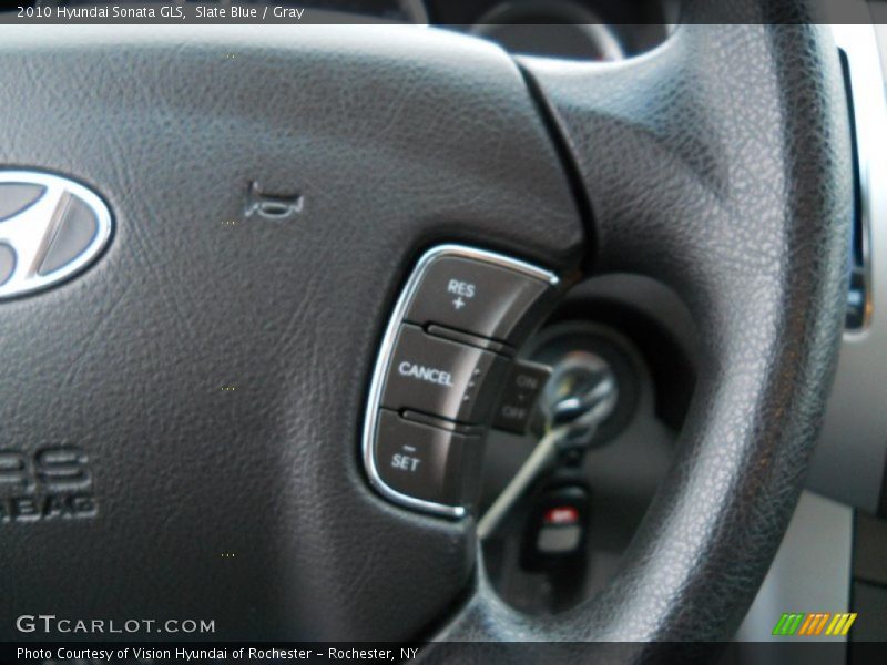 Slate Blue / Gray 2010 Hyundai Sonata GLS