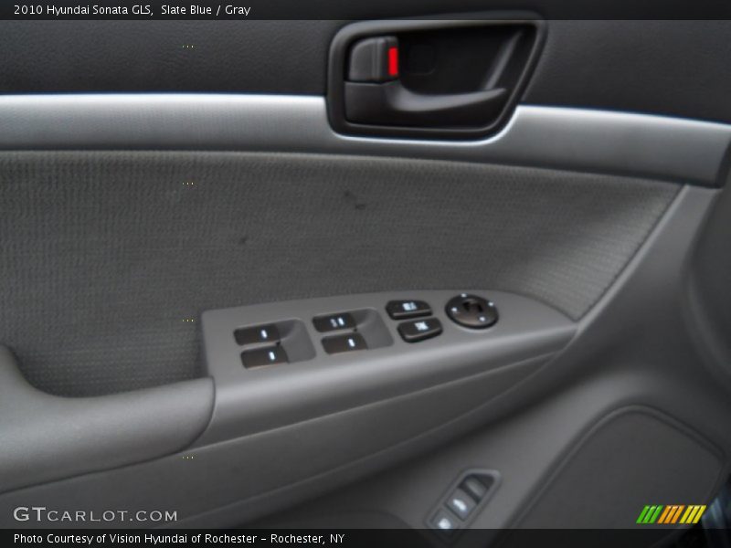 Slate Blue / Gray 2010 Hyundai Sonata GLS