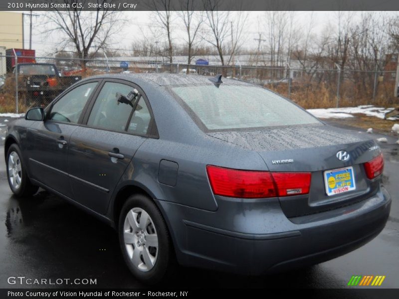 Slate Blue / Gray 2010 Hyundai Sonata GLS