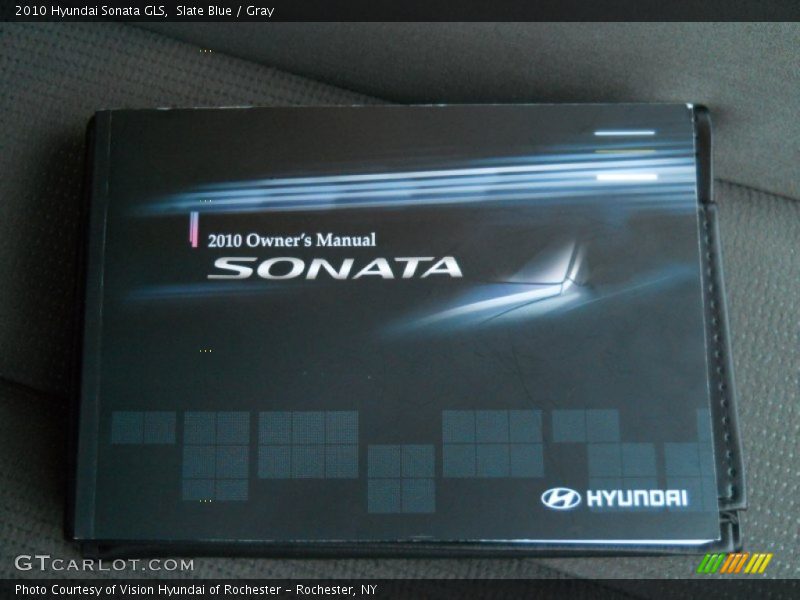 Slate Blue / Gray 2010 Hyundai Sonata GLS