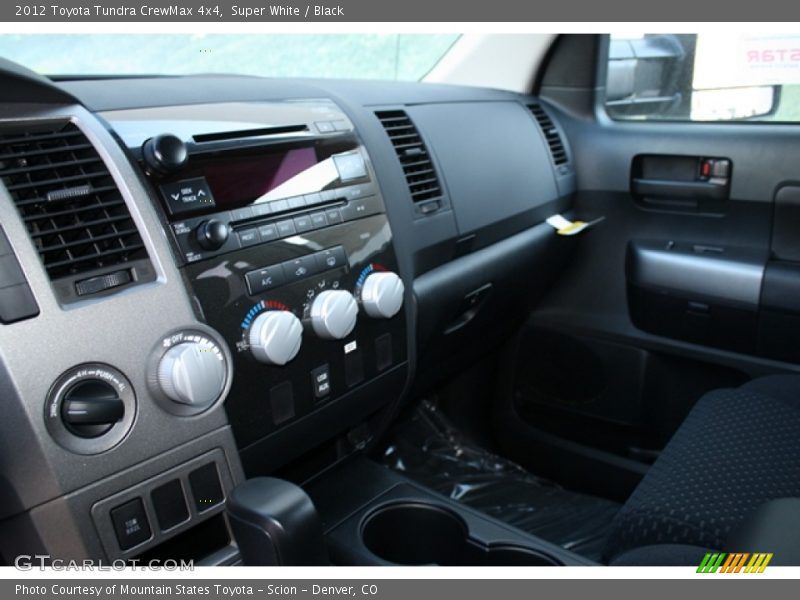 Super White / Black 2012 Toyota Tundra CrewMax 4x4