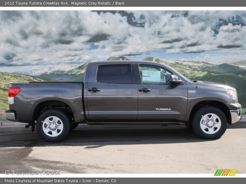 Magnetic Gray Metallic / Black 2012 Toyota Tundra CrewMax 4x4