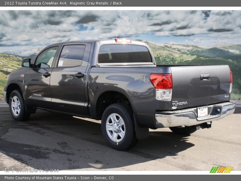 Magnetic Gray Metallic / Black 2012 Toyota Tundra CrewMax 4x4