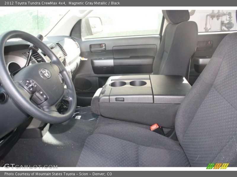 Magnetic Gray Metallic / Black 2012 Toyota Tundra CrewMax 4x4