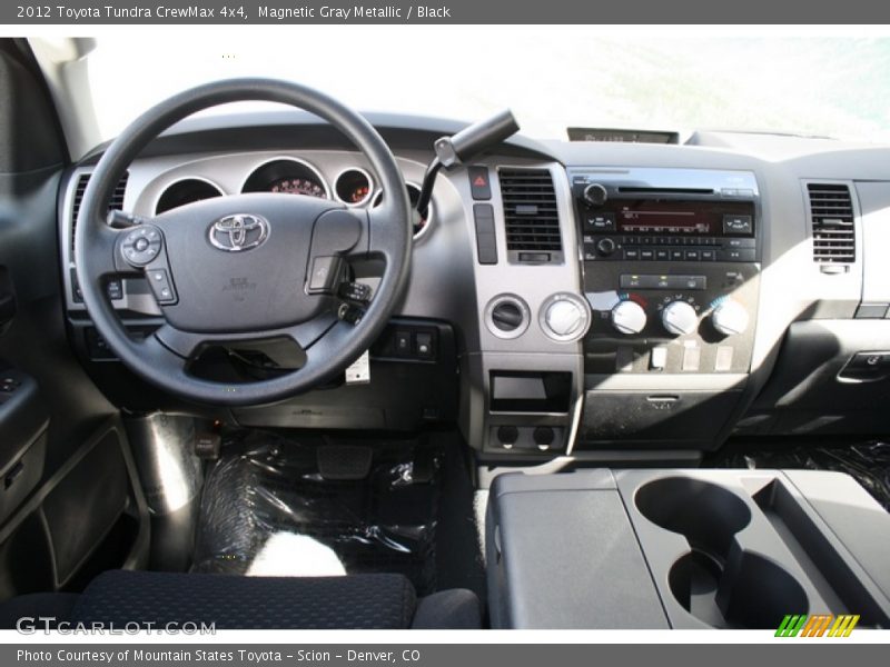 Magnetic Gray Metallic / Black 2012 Toyota Tundra CrewMax 4x4