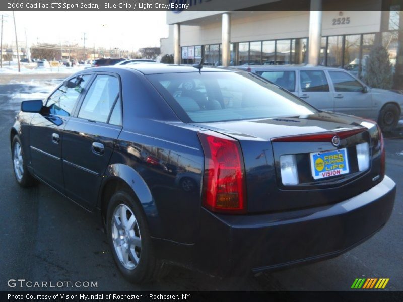 Blue Chip / Light Gray/Ebony 2006 Cadillac CTS Sport Sedan