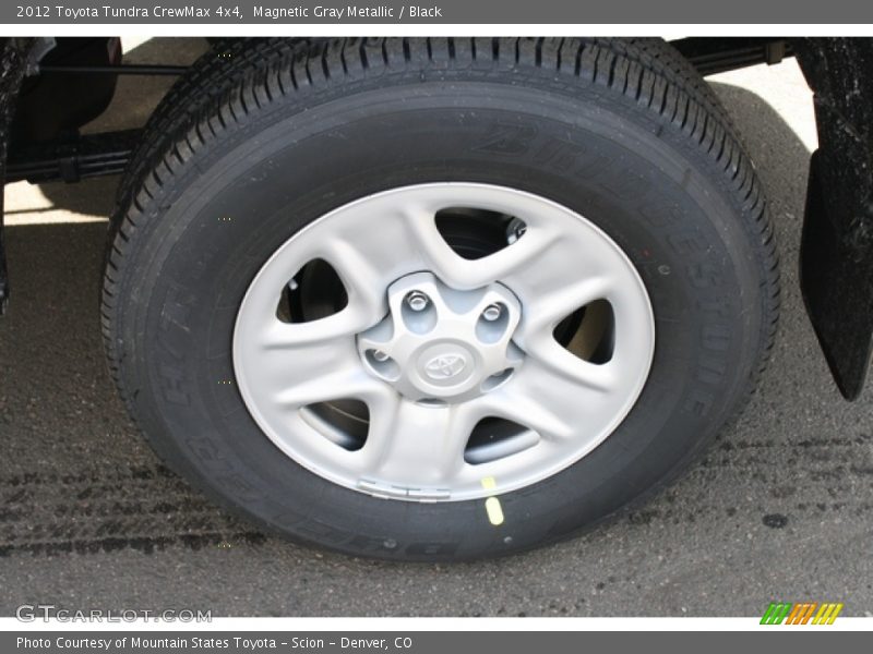 Magnetic Gray Metallic / Black 2012 Toyota Tundra CrewMax 4x4