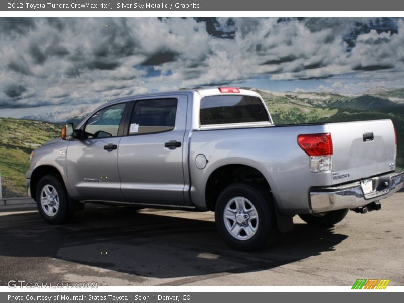 Silver Sky Metallic / Graphite 2012 Toyota Tundra CrewMax 4x4