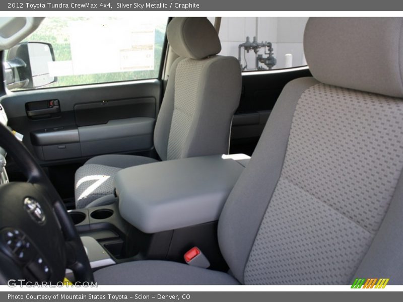 Silver Sky Metallic / Graphite 2012 Toyota Tundra CrewMax 4x4