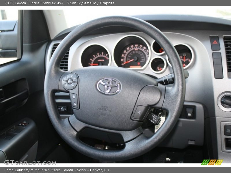 Silver Sky Metallic / Graphite 2012 Toyota Tundra CrewMax 4x4