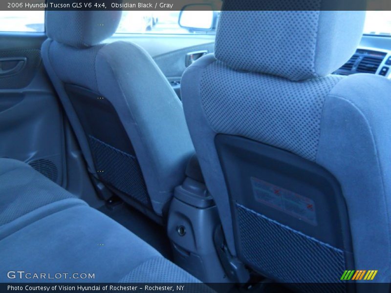 Obsidian Black / Gray 2006 Hyundai Tucson GLS V6 4x4