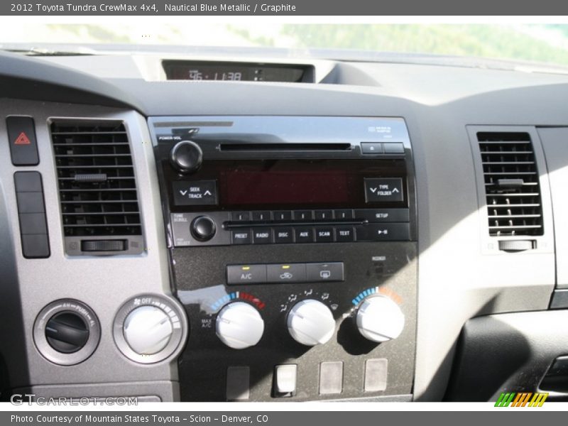 Nautical Blue Metallic / Graphite 2012 Toyota Tundra CrewMax 4x4