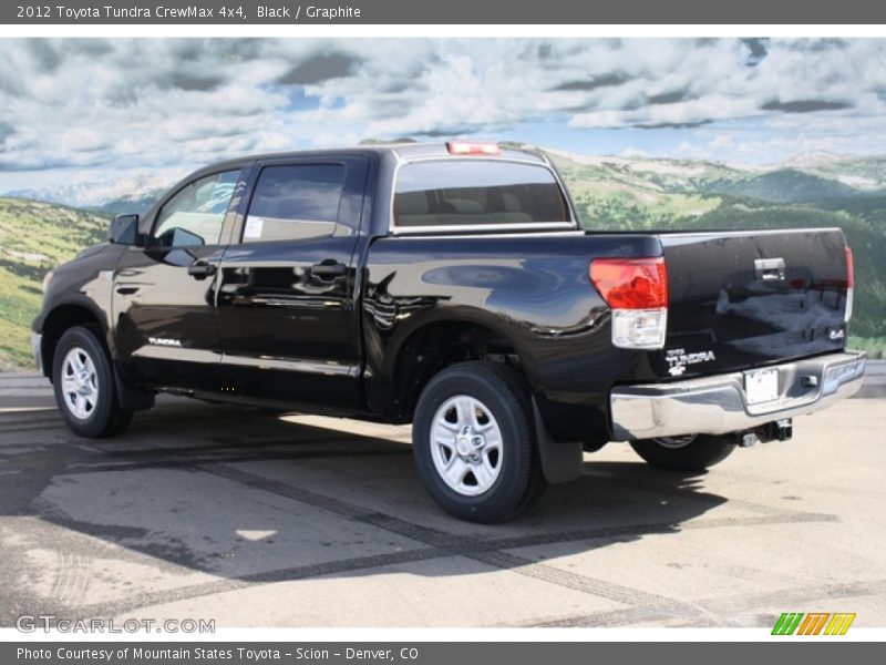 Black / Graphite 2012 Toyota Tundra CrewMax 4x4