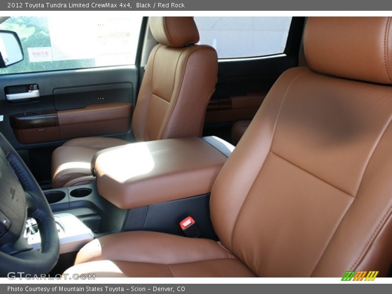 Black / Red Rock 2012 Toyota Tundra Limited CrewMax 4x4