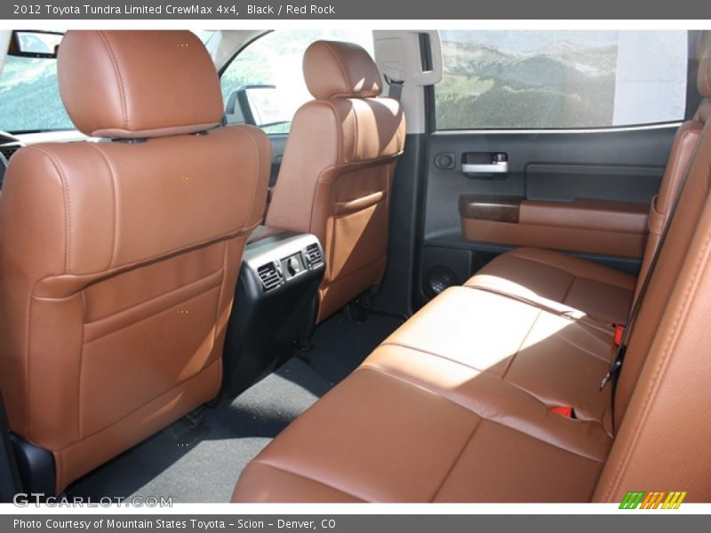 Black / Red Rock 2012 Toyota Tundra Limited CrewMax 4x4