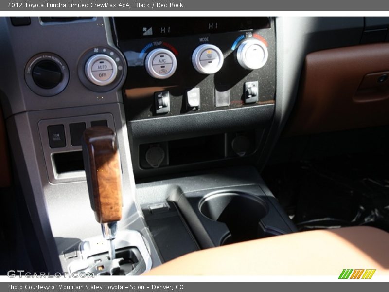 Black / Red Rock 2012 Toyota Tundra Limited CrewMax 4x4