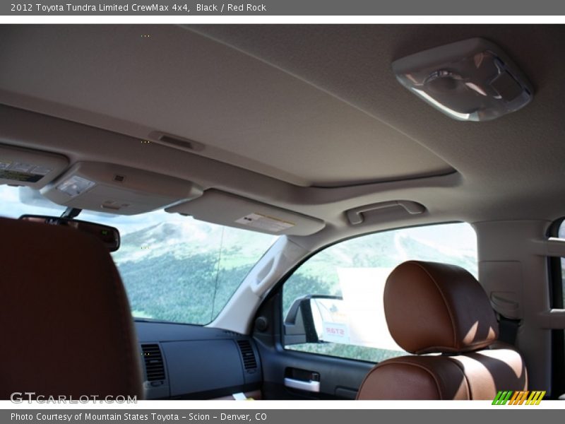 Black / Red Rock 2012 Toyota Tundra Limited CrewMax 4x4