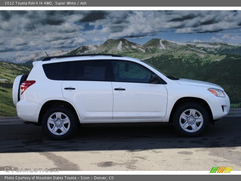 Super White / Ash 2012 Toyota RAV4 I4 4WD