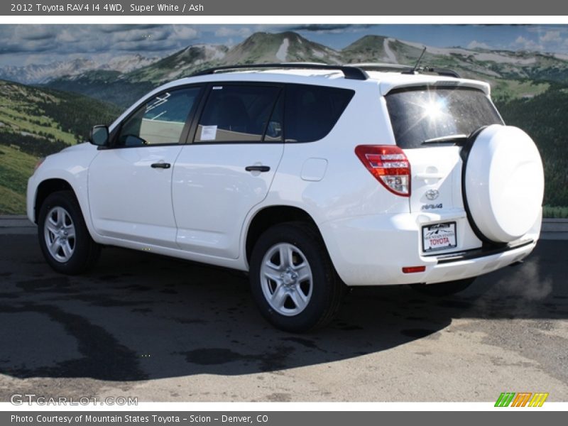 Super White / Ash 2012 Toyota RAV4 I4 4WD