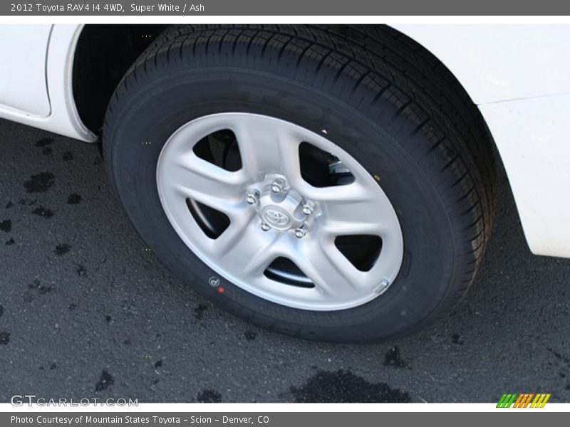 Super White / Ash 2012 Toyota RAV4 I4 4WD