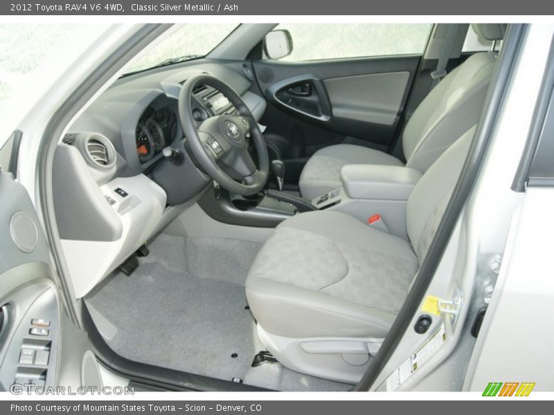  2012 RAV4 V6 4WD Ash Interior