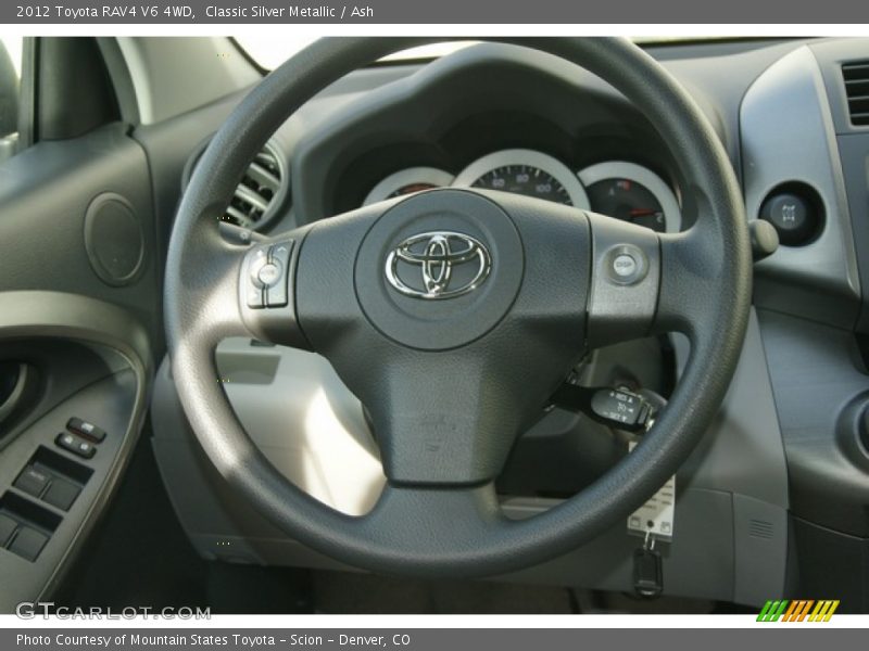 Classic Silver Metallic / Ash 2012 Toyota RAV4 V6 4WD