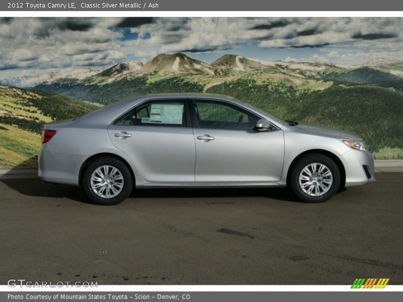 Classic Silver Metallic / Ash 2012 Toyota Camry LE