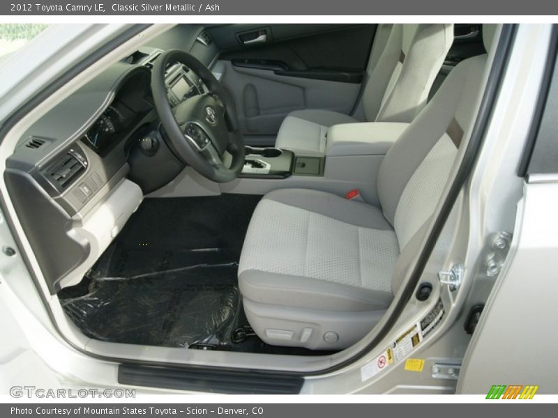 Classic Silver Metallic / Ash 2012 Toyota Camry LE