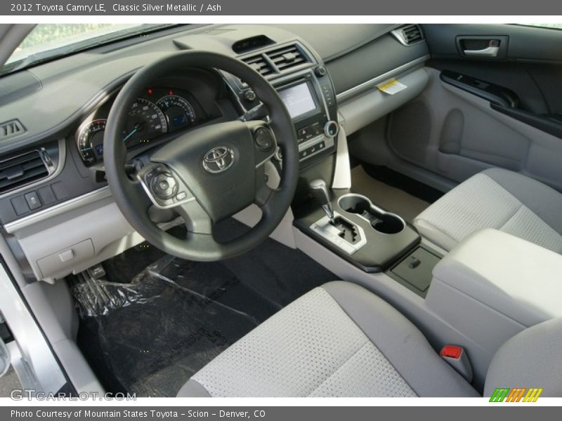 Classic Silver Metallic / Ash 2012 Toyota Camry LE