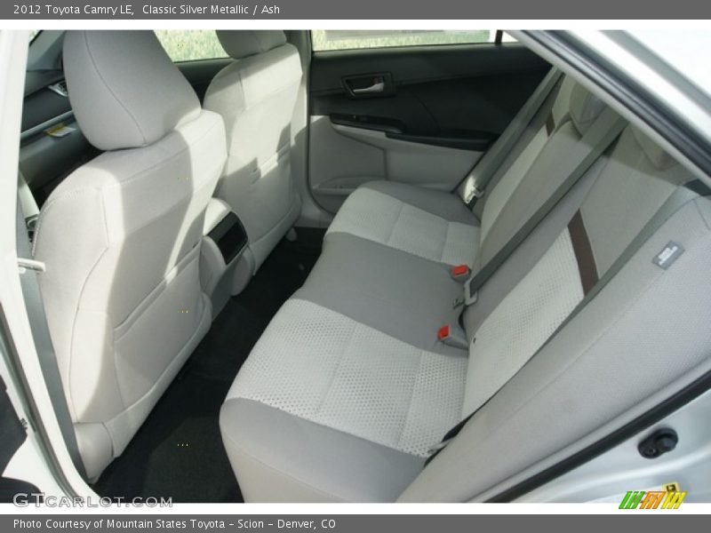 Classic Silver Metallic / Ash 2012 Toyota Camry LE