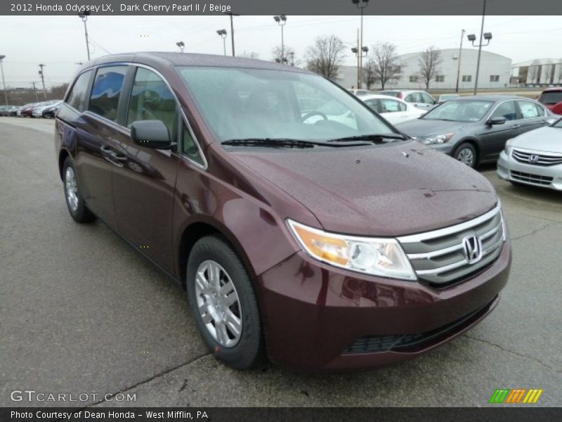 Front 3/4 View of 2012 Odyssey LX
