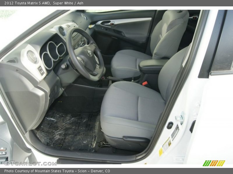 Super White / Ash 2012 Toyota Matrix S AWD