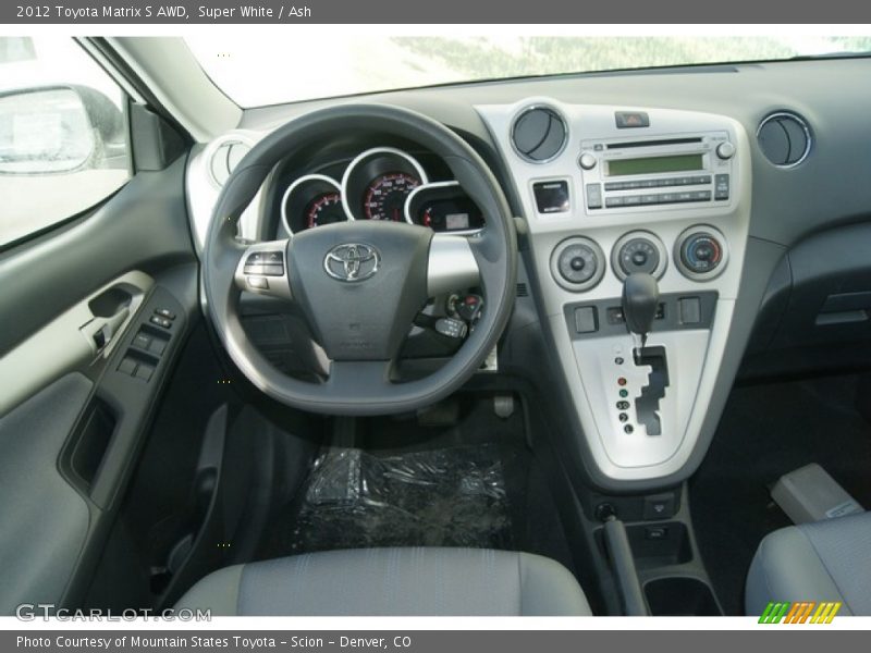 Super White / Ash 2012 Toyota Matrix S AWD