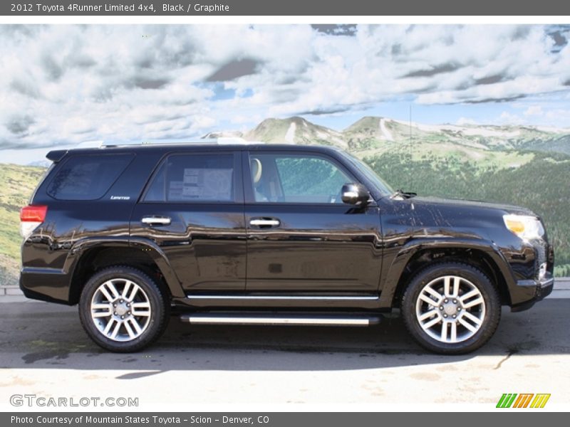 Black / Graphite 2012 Toyota 4Runner Limited 4x4