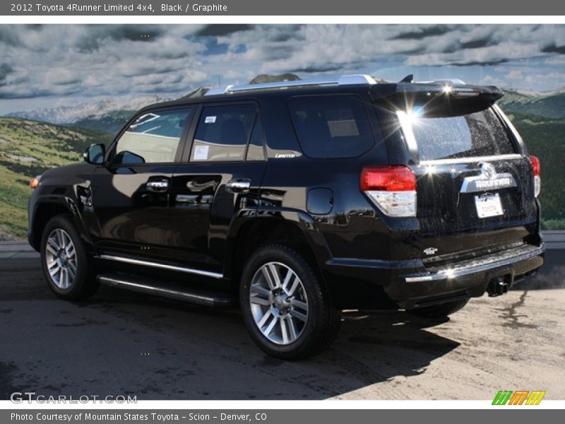 Black / Graphite 2012 Toyota 4Runner Limited 4x4