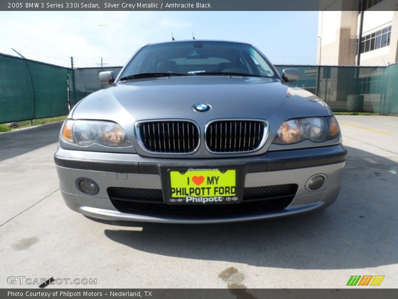 Silver Grey Metallic / Anthracite Black 2005 BMW 3 Series 330i Sedan