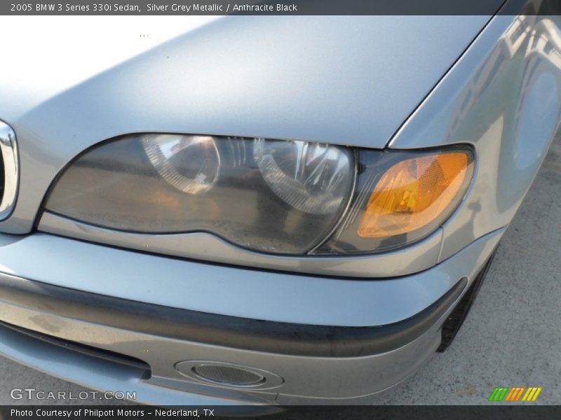 Silver Grey Metallic / Anthracite Black 2005 BMW 3 Series 330i Sedan