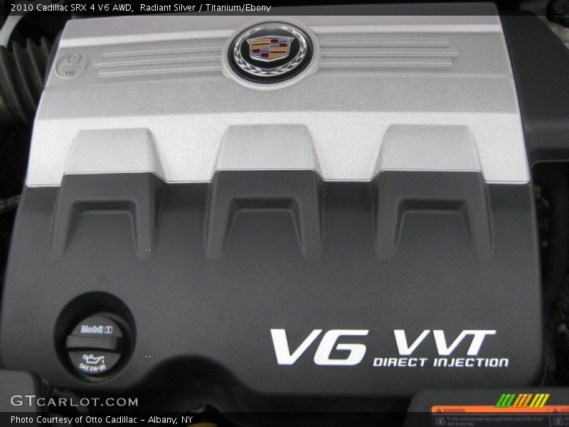 Radiant Silver / Titanium/Ebony 2010 Cadillac SRX 4 V6 AWD